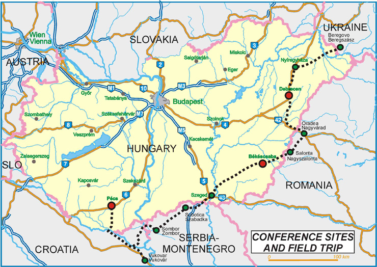 Conference sites and field trip