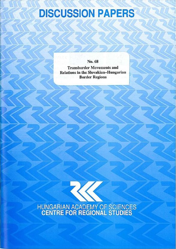cover_Transborder Movements and Relations in the Slovakian-Hungarian Border Regions