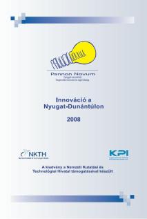 cover_Innováció a Nyugat-Dunántúlon, 2008